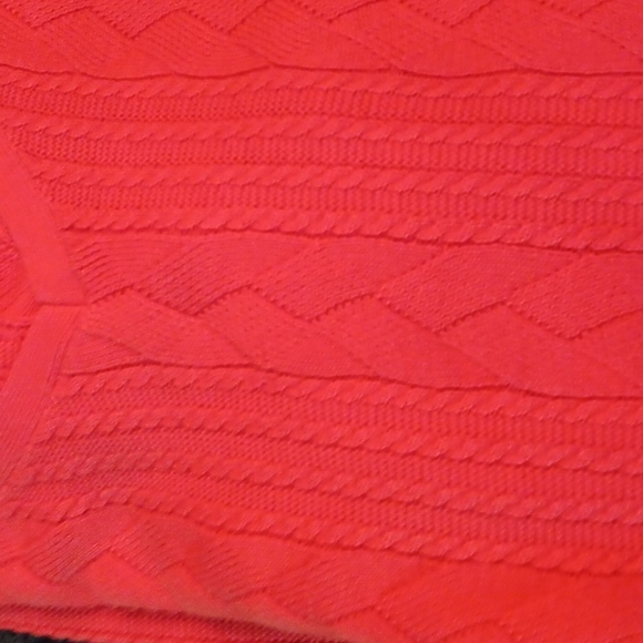 FINAL - Talbot's Orange Sweater Size Medium - Picture 3 of 4